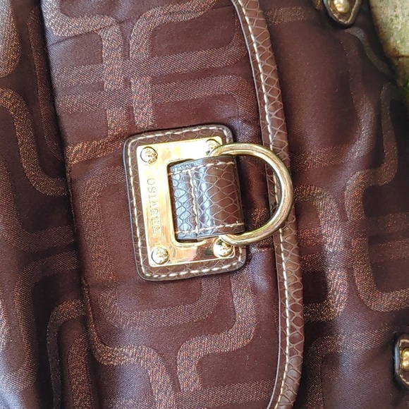 Treviso Brown and Bronze Shoulder Bag - Picture 4 of 10